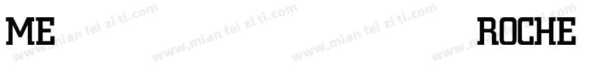 MEROCHE MEDIUM字体转换